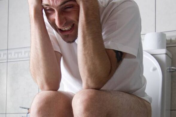 Il processo di infiammazione della prostata è spesso accompagnato da sintomi vividi